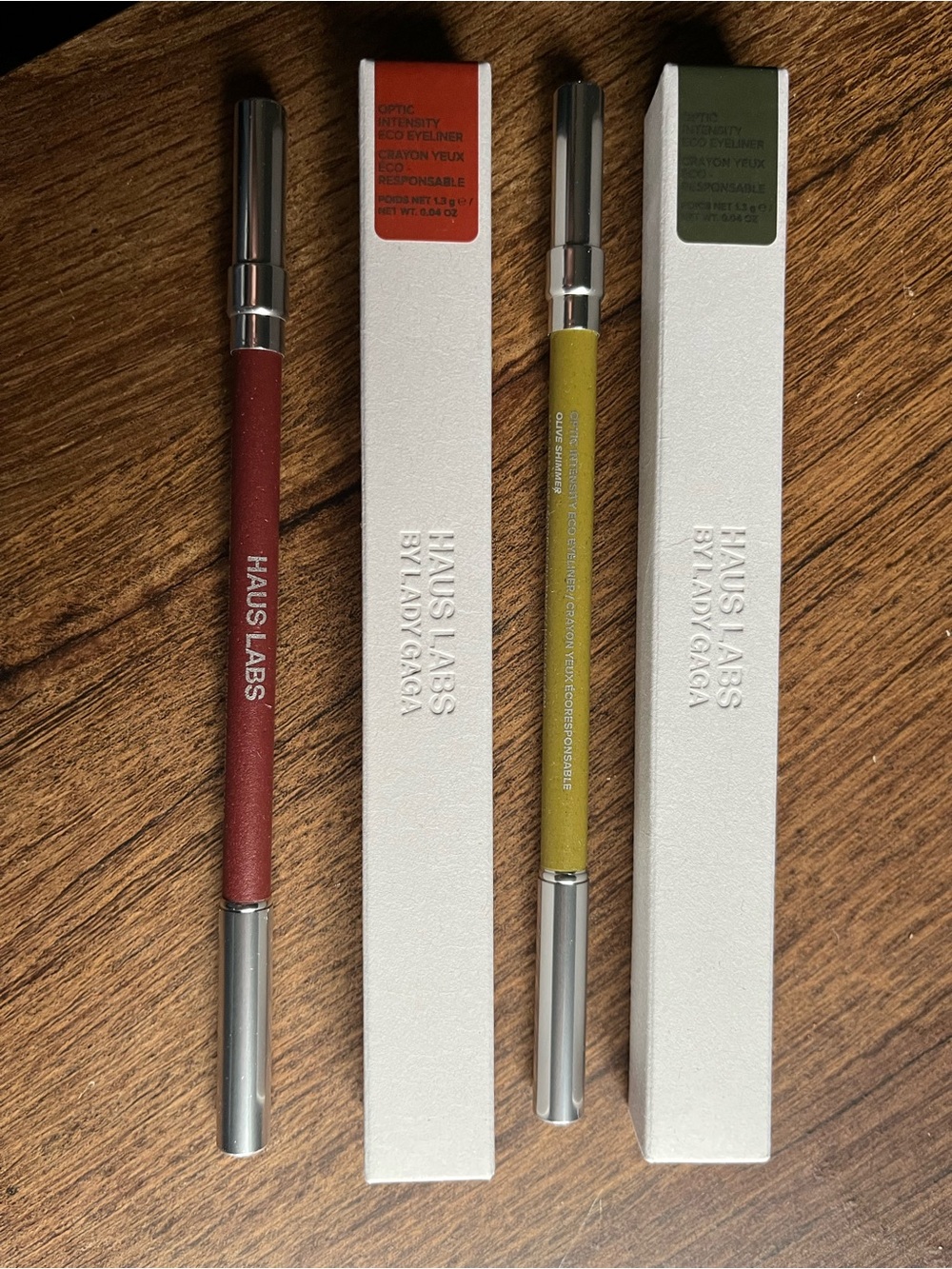Haus Labs by Lady Gaga Eyeliner - Olive shimmer & Sienna Matte